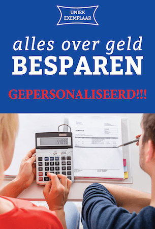 cadeauboek op maat over geld besparen